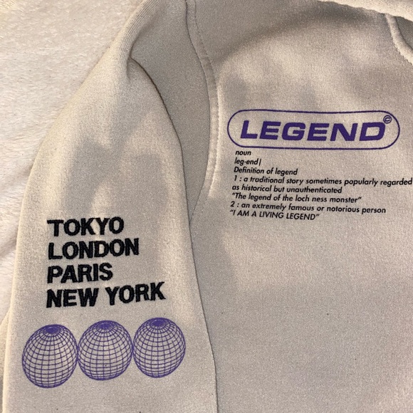 💎 Brooklyn Cloth Cream Hoodie Size L - Picture 9 of 15